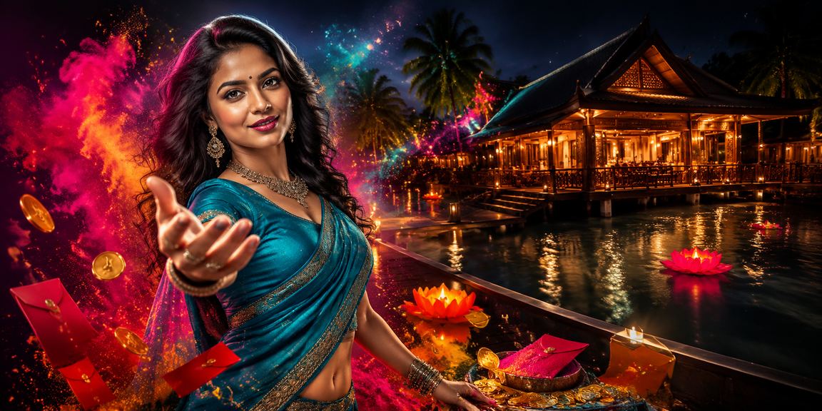 Kerala themed red envelope bonus promotion